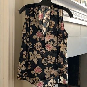 Elizabeth and James silk sleeveless top